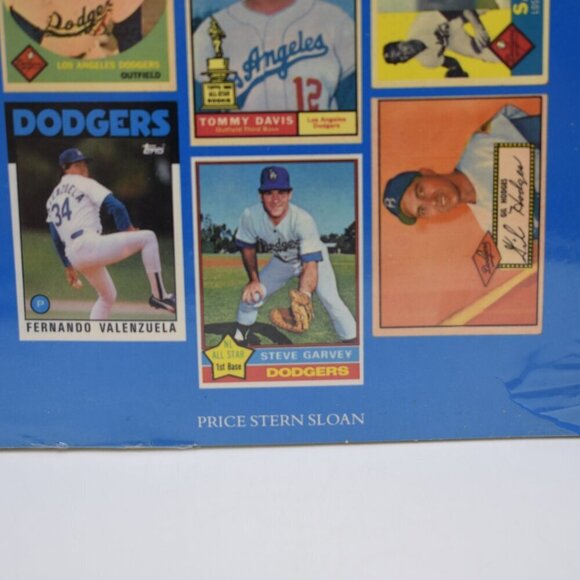 Price Stern Sloan Topps Baseball Card Team Book Dodgers 1952-1988 New/Seal - Picture 5 of 12
